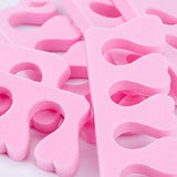 Jinxuny 50 separadores de dedos con esponja separadora de dedos de espuma suave para manicura y pedicura