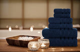 Juego de toallas de baño de lujo de 700 g/m² de felpa turca, altamente absorbente, juego de toallas de spa y hotel
