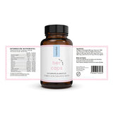 Her Caps | alquimēa | Pelo, Uñas y Piel | Fórmula con Ácido Hialurónico, Colágeno, Biotina, Ácido Fólico, Vitamina E y más — 60 Cápsulas
