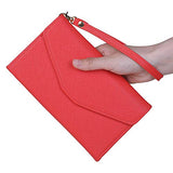 ZOPPEN portafolios de viaje para pasaporte (Ver.5) para mujer con bloqueo RFID multiusos, funda para pasaporte, organizador de documentos, correa de muñeca, #14 rojo frambuesa Ver.5, Talla única