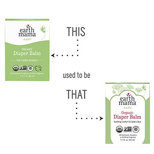 Earth Mama Organic Diaper Balm Calendula Cream, 2-Fluid Ounce, 2-Pack