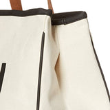 ▶ Creative Brands D3713 Hold Everything - Bolsa de mano, 50,8 x 28 cm, color blanco y negro