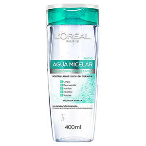 L'Oreal Paris Agua Micelar Piel Mixta, 400 ml