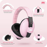 Mumba Auriculares con cancelación de ruido para bebés con protección auditiva para bebés y niños pequeños - Mumba Baby Earmuffs - Edades de 3-24 meses - para dormir, estudiar, aviones, conciertos, películas, teatro, fuegos artificiales