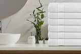 Juego de 6 toallas de baño de 22 x 44 pulgadas, 100% algodón, toallas de mano de lujo para hotel y spa, toallas de ducha extra absorbentes para baño