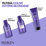 Redken Acondicionador Matizador Morado para Cabello Rubio 300Ml Color Extend Blondage