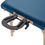 Mesa de Masaje Ajustable de Lujo – Mesa de Masaje/Silla de Masaje, Plataforma reposacabezas con Almohada Facial, Color Negro