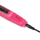 BITUBITU Taladro eléctrico Profesional para uñas acrílicas Máquina pulidora de uñas eléctrica Kit de pedicura manicura Lima de uñas Kit de Taladro portátil para uñas