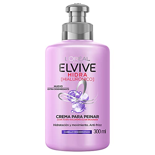 L'Oréal Paris Crema para peinar Hidra Hialurónico Elvive 300 ml