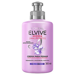 L'Oréal Paris Crema para peinar Hidra Hialurónico Elvive 300 ml