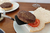 Espátula pequeña de silicona resistente al calor y acero inoxidable – Espátula pequeña giratoria de goma – Espátula de silicona flexible para hornear y utensilios de cocina antiadherentes – Espátula para panqueques y galletas