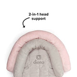 Diono Cuddle Soft Funda de protección Negro, Gris/rosado, Gray/Pink