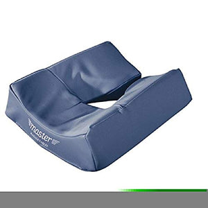 Almohada ergonómica para el reposacabezas de espuma viscoelástica, color azul real