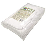 Juego de Toallas de baño de Microfibra Felpa y antipelusa - Secado rápido - Pack de 6 (Blanco)