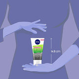 Nivea Gel Facial 3 En 1 Limpiador Profundo, Exfoliante y Mascarilla Efecto Mate para Piel Mixta a Grasa, 150 ml