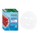 ▶ Garnier Skin Naturals Face Bundle garnier 3pack mascarilla en tela granada hidra bomb