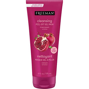 Freeman Feeling Beautiful Facial Revealing Peel-off Mask, Pomegranate, 6 Ounce