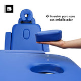 Cama Camilla para Masajes Mesa para Tatuar Portatil 250 Kilos Plegable Profesional Tatto Masaje Camillas con Estuche Bolsa Transportadora Azul