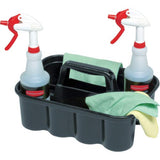 Rubbermaid Comercial Caddy para carros de limpieza Negro