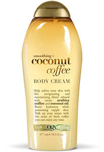 OGX, Crema Corporal Suavizante de Coco y Café, 577 ml