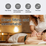 Sábana de Masaje para SPA, Funda Protectora para Camilla de Masaje, Juego de Sábanas de Microfibra para Camilla de Masaje, Reutilizables, Impermeables, de Algodón Suave,(Café Profundo)