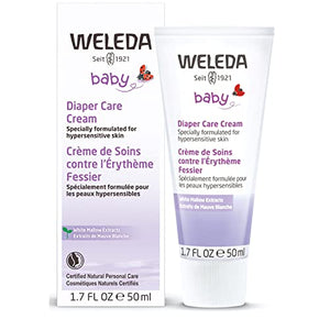 Weleda Baby White Mallow Cream for Eczema, Nappy Change Cream , 1.9 Ounce
