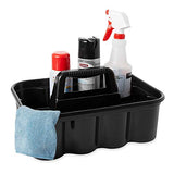 Rubbermaid Comercial Caddy para carros de limpieza Negro