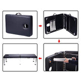 ▶ Cama De Masaje  de belleza, Cama de belleza portátil de acero inoxidable plegable de acero inoxidable Cama de masaje para el hogar multifuncional para el salón de tratamiento de la terapia de