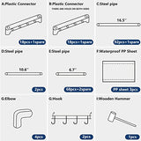 ▶ Zapatero de 9 niveles, organizador de zapatos alto, almacenamiento de zapatos, 50 pares de estantes verticales para zapatos, organizador grande de zapateros, zapateros apilables para entrada