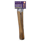 Totally Bamboo - Juego de utensilios de cocina, 5 piezas, juego de utensilios, 5 piezas, 30.48 cm, Marrón, 1, 1