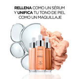 L'Oréal Paris Serum rellenador con color y ácido hialurónico, True Match , Tono 3-4 Light Medium