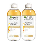 Garnier Skin Naturals Face 2 pack agua micelar en aceite 400ml garnier skin active