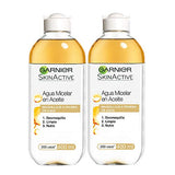Garnier Skin Naturals Face 2 pack agua micelar en aceite 400ml garnier skin active