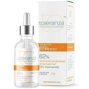 Serum Antimanchas 10% Niacinamida 62% menos Melasma Toleranza Serum Facial Skin Care Dermatológico Dermacosmético - Suero Facial Anti-Pigmento para control de grasa y poros abiertos efecto Despigmentante Facial