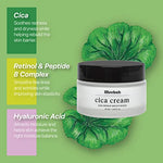 Crema hidratante facial Cica para mujeres, calmante antienvejecimiento, antiarrugas natural Cica, 1.7 oz