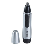Timco BSK-9000 Rasuradora Eléctrica Recargable de 3 Cabezas Flotantes y Recortadora para Nariz y Oreja, gris