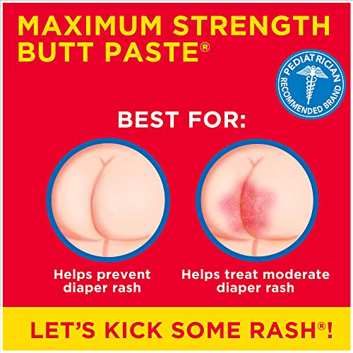 Boudreaux's Butt Paste Diaper Rash Ointment | Maximum Strength |14 Oz