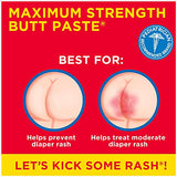 ▶ Boudreaux's Butt Paste Diaper Rash Ointment | Maximum Strength |14 Oz