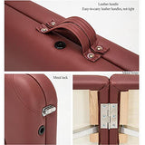 Mesa De Masaje Plegable Cama De Masaje Portátil Profesional, 2 Camas Plegables De Aluminio De Altura Ajustable para Salón Facial, Bolsa De Transporte Y Accesorios para Uso Doméstico