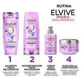 L'Oréal Paris Crema para peinar Hidra Hialurónico Elvive 300 ml