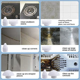 SZFIXEZ cepillo para polvo de limpieza eléctrico inalámbrico para baño, limpiador eléctrico giratorio con 4 cabezales de cepillo para polvo de limpieza de ducha reemplazables para pared, baño, piso de azulejos, tina, inodoro, ventana