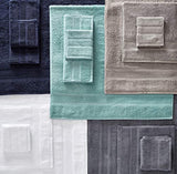 Nautica Oceane Collection - Juego de Toallas de 6 Piezas, Ropa de baño Decorativa de Lujo de Calidad de Hotel y SPA, Absorbente y Resistente a la decoloración, 6 Piezas, café
