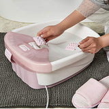 Deluxe-Foot Spa, mantenimiento del calor, nodos elevados, 3 accesorios