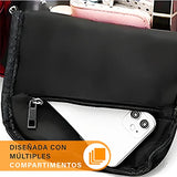 Bolso Mochila Para Mujer Moderna, Bolsa Casual Impermeable, Backpack Antirrobo, Para Hombro y Espalda, Medidas: 31 X 14 X 31cm (Color Rojo)