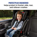 Graco Slimfit - Asiento de coche 3 en 1 | Diseño delgado y cómodo que ahorra espacio en tu asiento trasero, Darcie