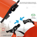 Canotagio Bolsa Impermeable. Mochila a Prueba de Agua para Senderismo y Deportes Acuáticos. Bolsa Seca Disponible en 5, 10, 20 y 30 Litros. Dry Bag. Waterproof Bag Backpack (Naranja, 30 LTS)