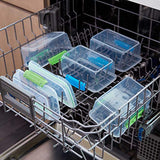 Accents Collection Food Storage Containers, Assorted Shapes and Colors, 20-Piece Set