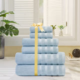 Juego de toallas de baño de lujo de 700 g/m² de felpa turca, altamente absorbente, juego de toallas de spa y hotel