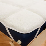 Body Linen Abundance Deluxe Fleece acolchado para mesas de masaje