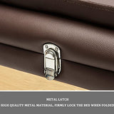 Cama De Masaje 3 Secciones Cama De SPA Reclinable Mesa De Masaje Portátil Cama De SPA Cama De Cuna Facial Fácil De Montar Adjustable En Altura con Bolsa De Tela No Tejida